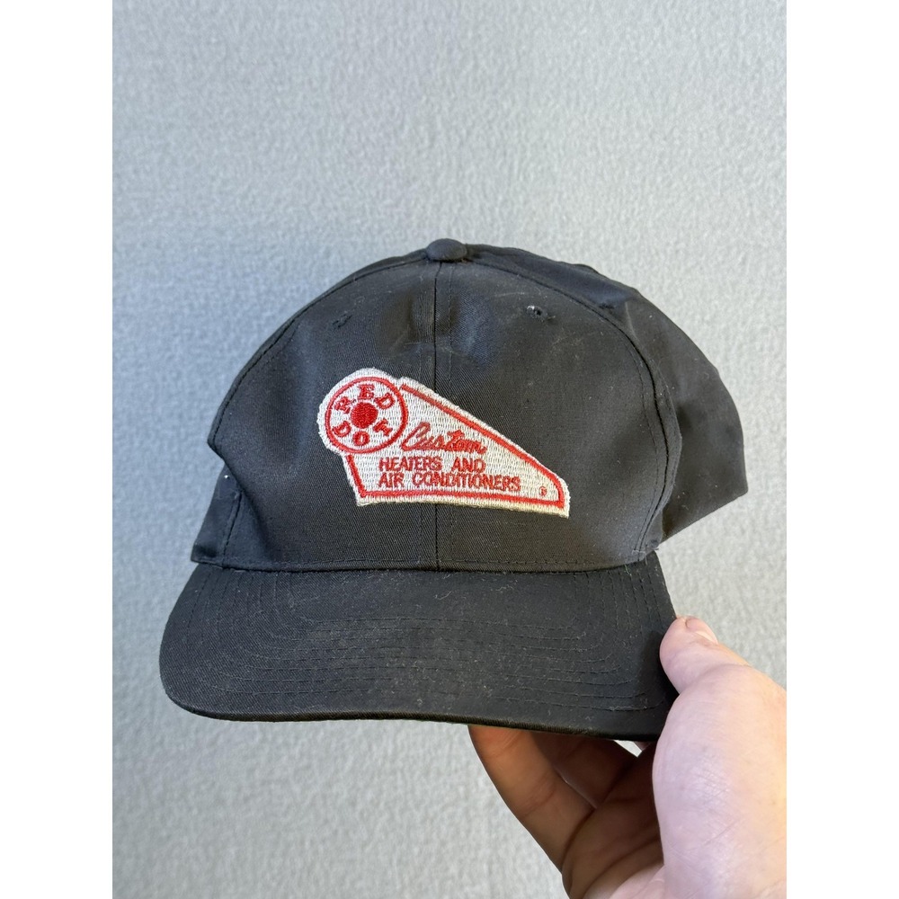 Century Heaters And Air Conditioners Hat Cap Snap Back Mens One Size Black HVAC